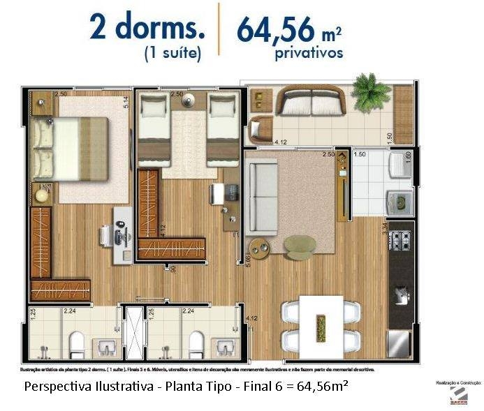 Apartamento à venda com 2 quartos, 66m² - Foto 48