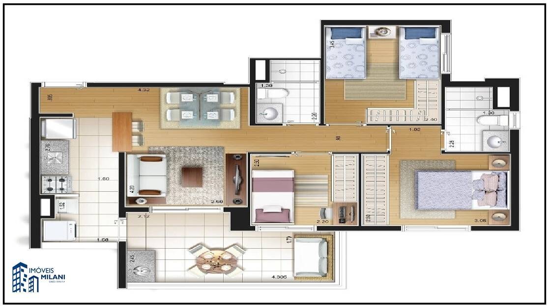 Apartamento à venda com 2 quartos, 5670m² - Foto 49