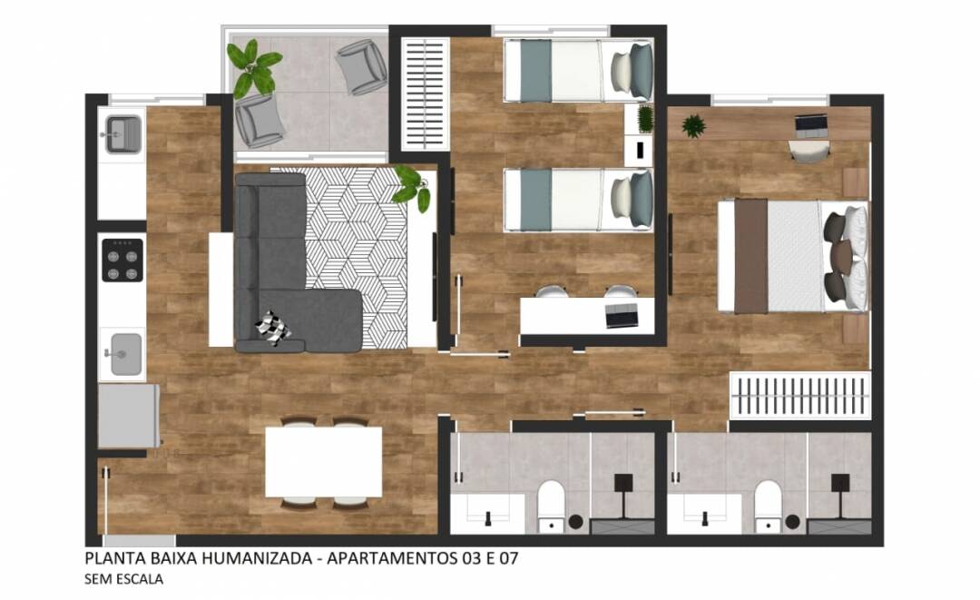 Apartamento à venda com 2 quartos, 66m² - Foto 25