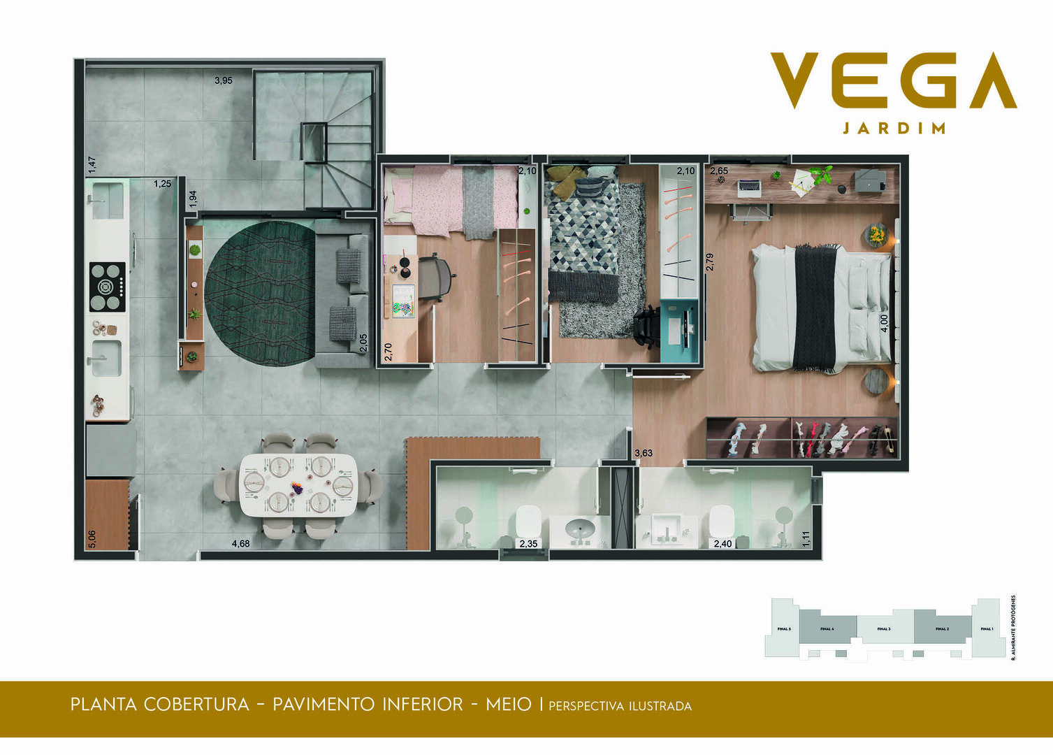 Apartamento à venda com 3 quartos, 67m² - Foto 69