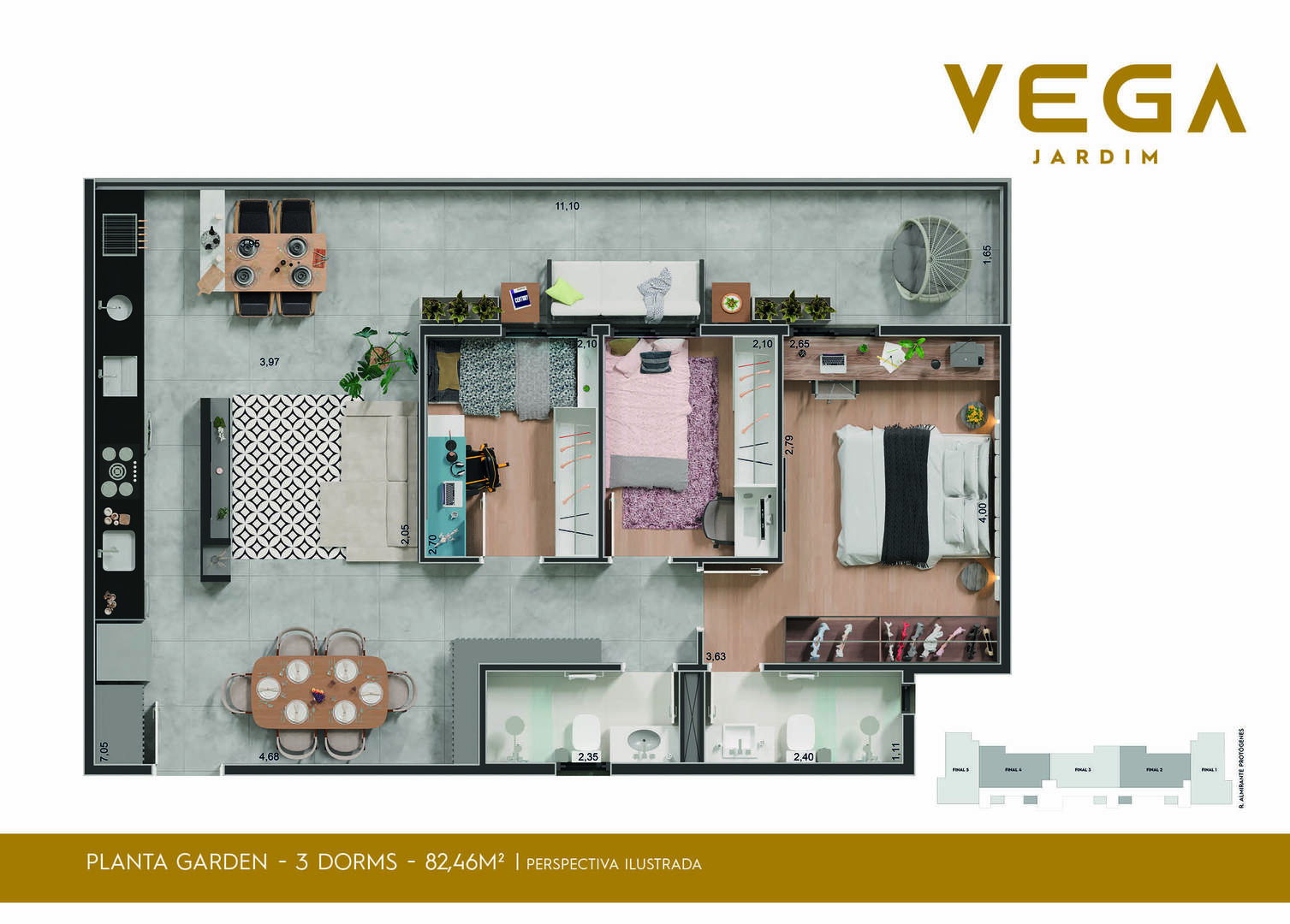 Apartamento à venda com 3 quartos, 67m² - Foto 64