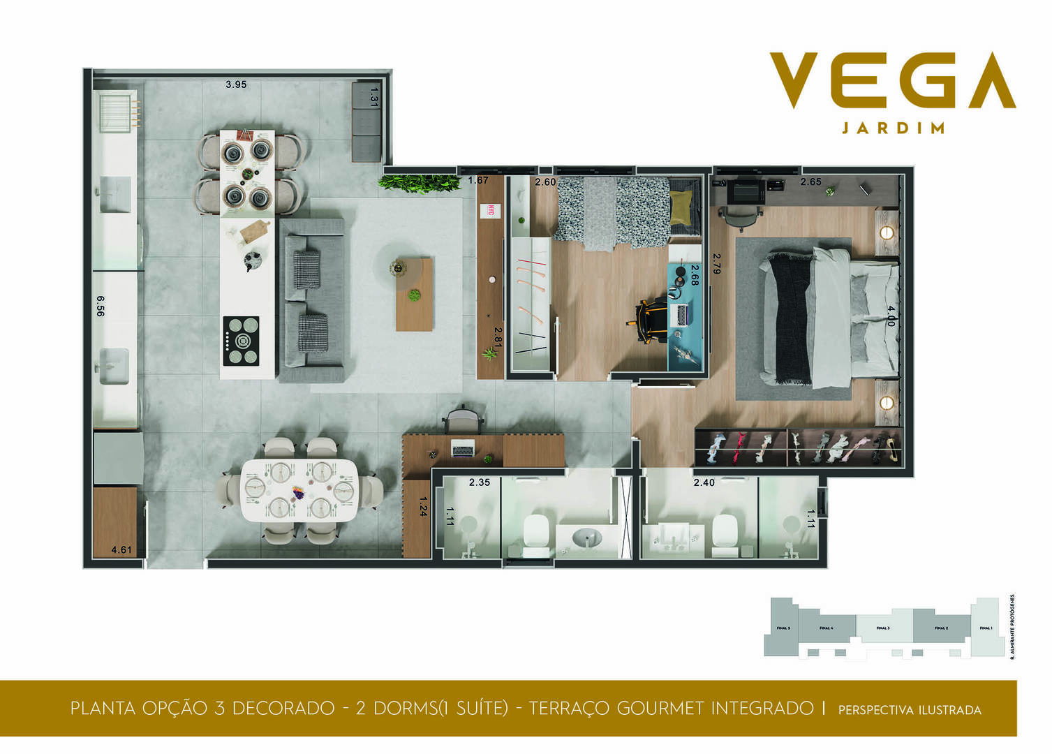 Apartamento à venda com 3 quartos, 67m² - Foto 62