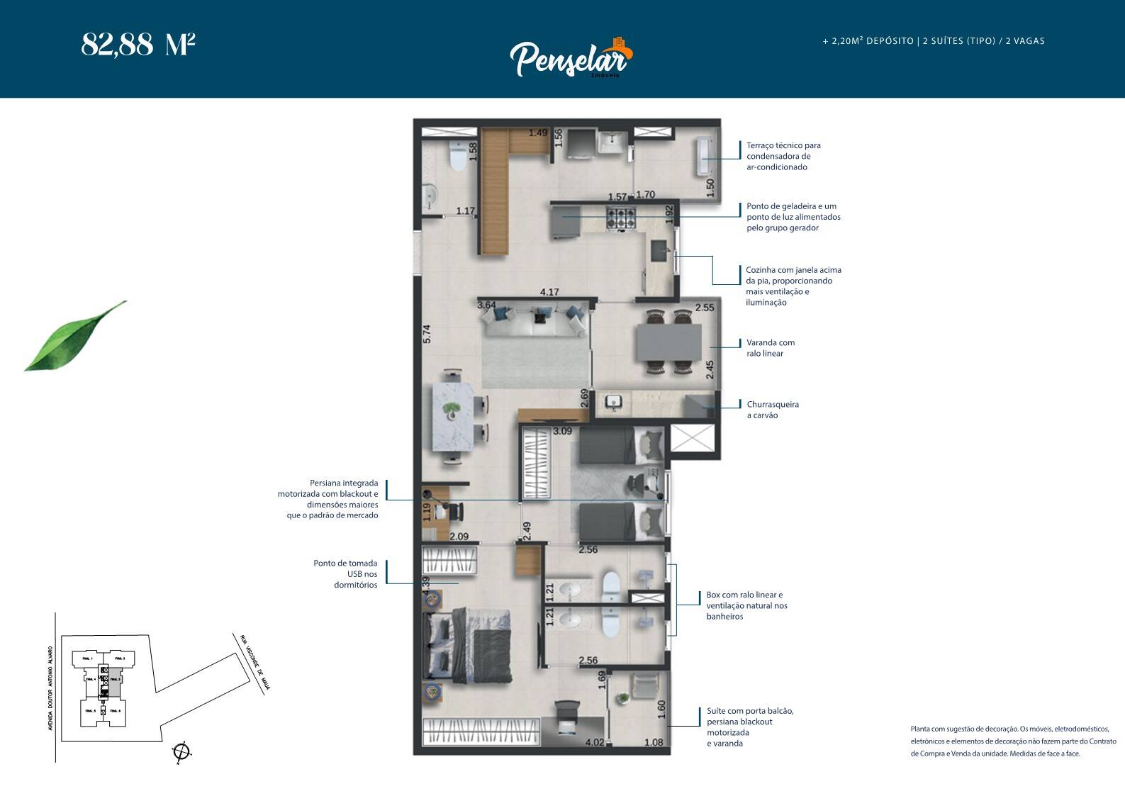 Apartamento à venda com 3 quartos, 83m² - Foto 75