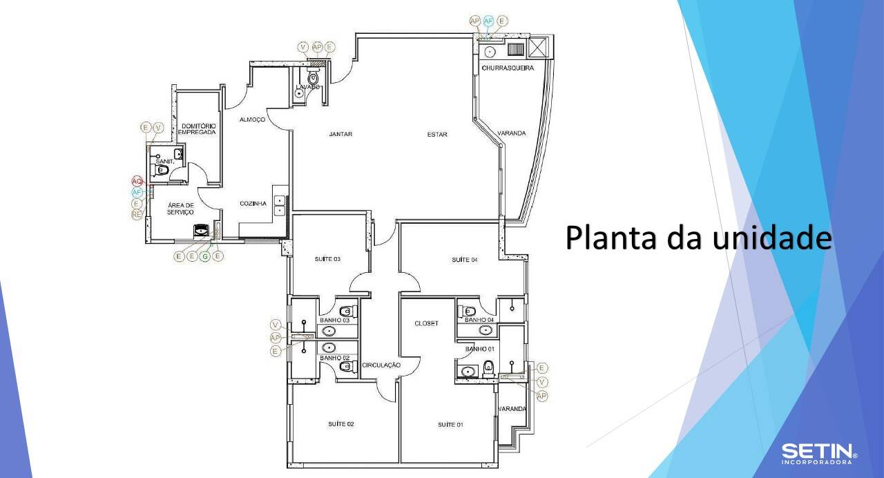 Apartamento à venda com 4 quartos, 180m² - Foto 21