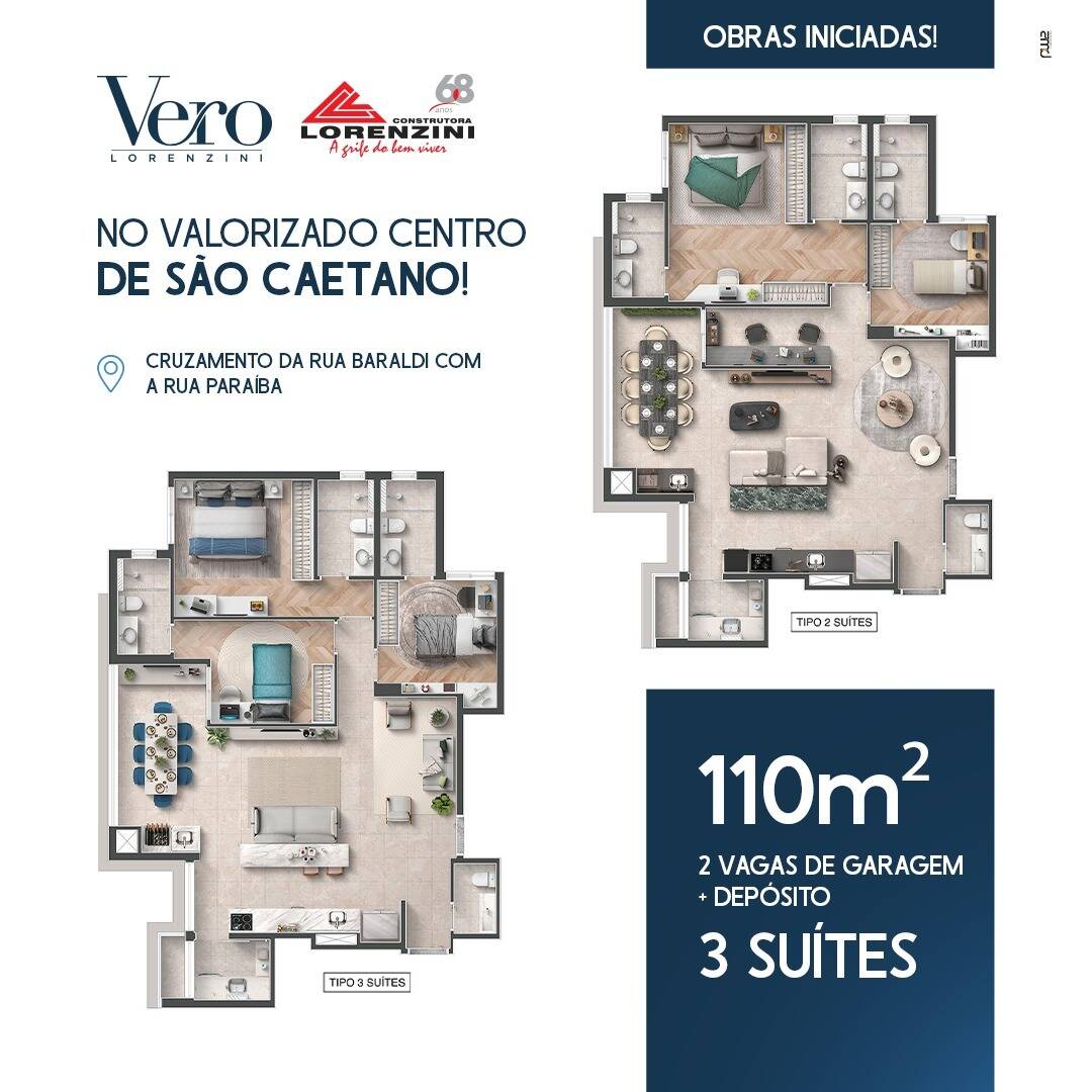 Apartamento à venda com 3 quartos, 110m² - Foto 54